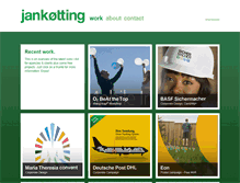 Tablet Screenshot of jankoetting.com